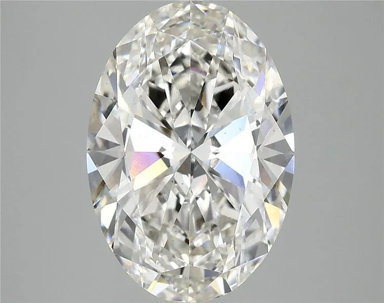 3.93ct Oval Lab Grown Diamond (Colour G, Clarity VS2, IGI Certified)