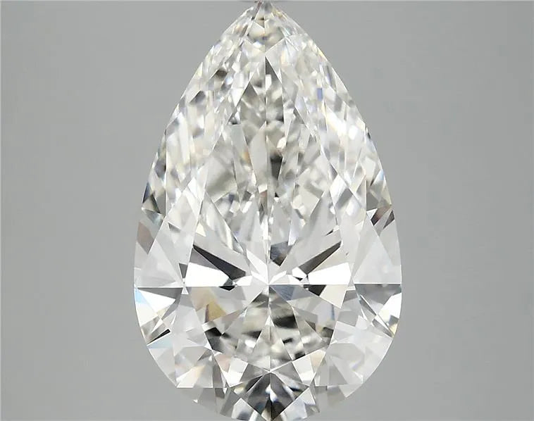3.93ct Pear Lab Grown Diamond (Colour F, Clarity VVS2, IGI Certified)