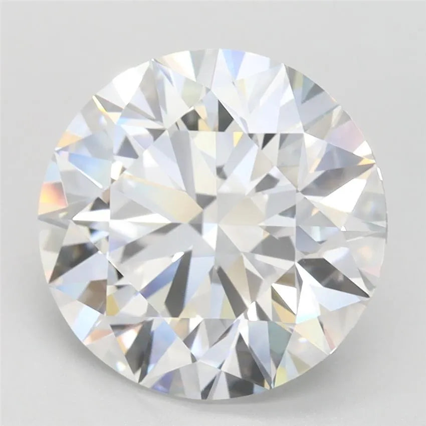3.93ct Round Lab Grown Diamond (Colour D, Clarity IF, Cut ID, IGI Certified)