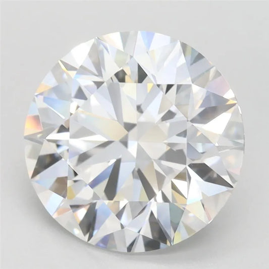 3.93ct Round Lab Grown Diamond (Colour D, Clarity IF, Cut ID, IGI Certified)