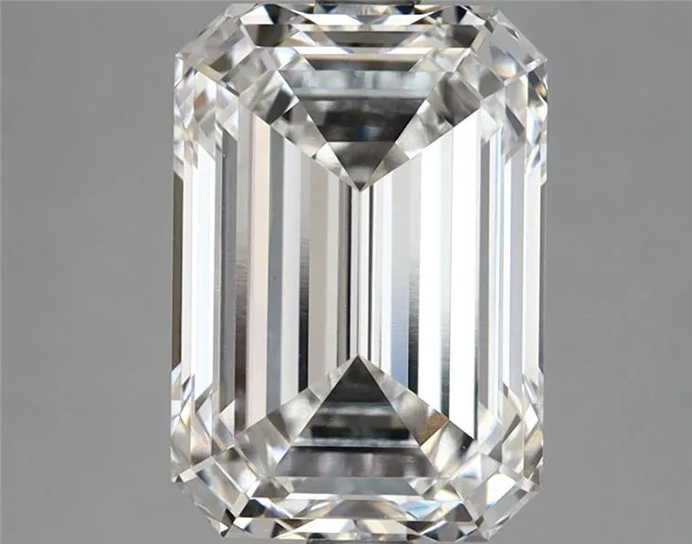 3.94ct Emerald Lab Grown Diamond (Colour F, Clarity VVS2, Cut EX, GIA Certified)