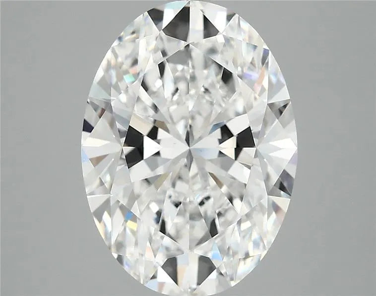 3.94ct Oval Lab Grown Diamond (Colour D, Clarity VS1, IGI Certified)