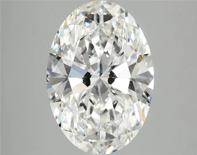 3.94ct Oval Lab Grown Diamond (Colour E, Clarity VVS2, IGI Certified)