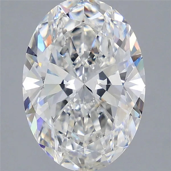 3.94ct Oval Lab Grown Diamond (Colour F, Clarity VS1, IGI Certified)