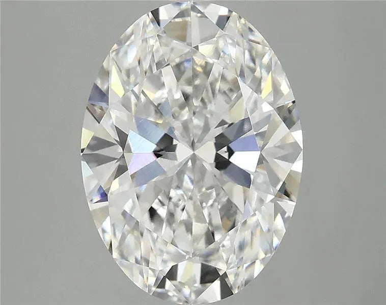 3.94ct Oval Lab Grown Diamond (Colour F, Clarity VVS2, IGI Certified)