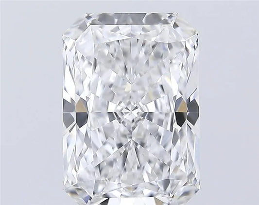 3.94ct Radiant Lab Grown Diamond (Colour E, Clarity VVS2, GIA Certified)
