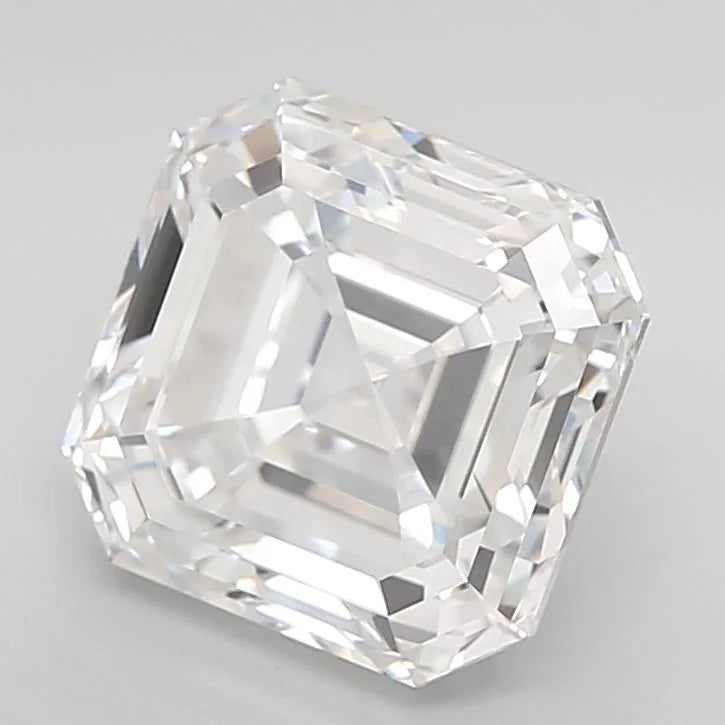 3.95ct Asscher Lab Grown Diamond (Colour D, Clarity IF, IGI Certified)