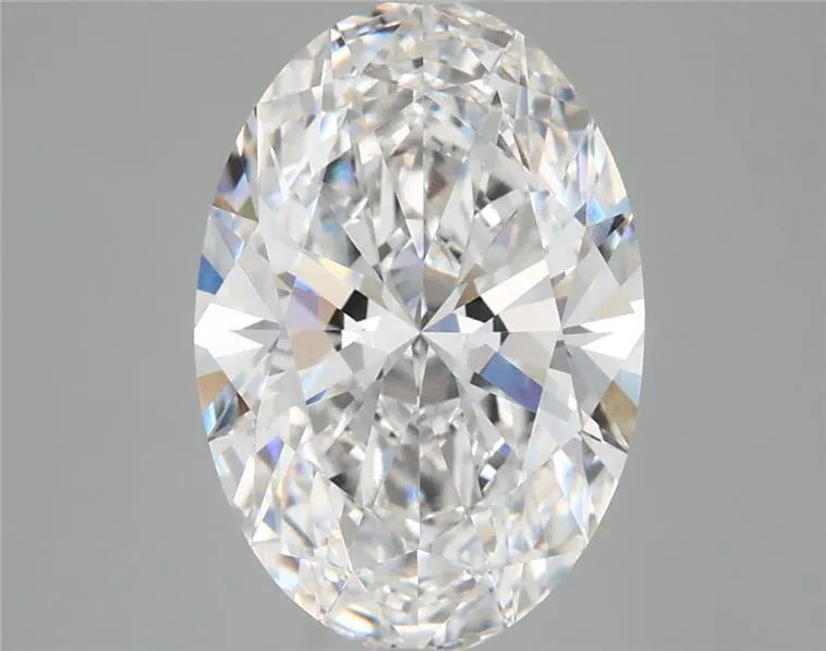 3.95ct Oval Lab Grown Diamond (Colour E, Clarity VVS2, IGI Certified)
