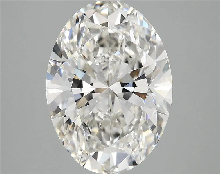 3.95ct Oval Lab Grown Diamond (Colour G, Clarity VVS2, IGI Certified)