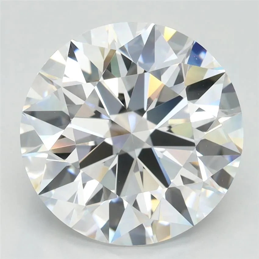 3.95ct Round Lab Grown Diamond (Colour D, Clarity IF, Cut ID, IGI Certified)