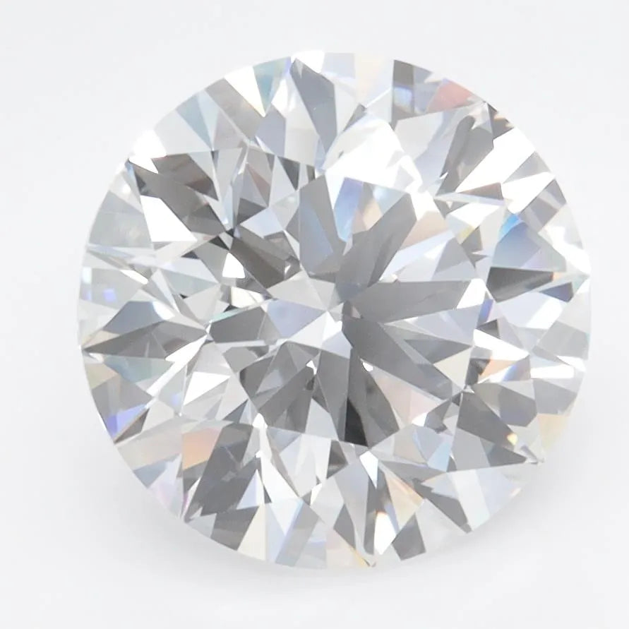 3.95ct Round Lab Grown Diamond (Colour E, Clarity IF, Cut ID, IGI Certified)