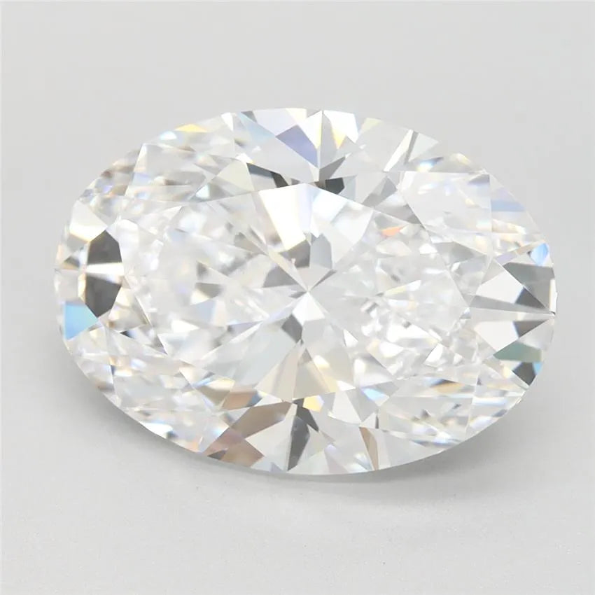 3.96ct Oval Lab Grown Diamond (Colour D, Clarity IF, IGI Certified)