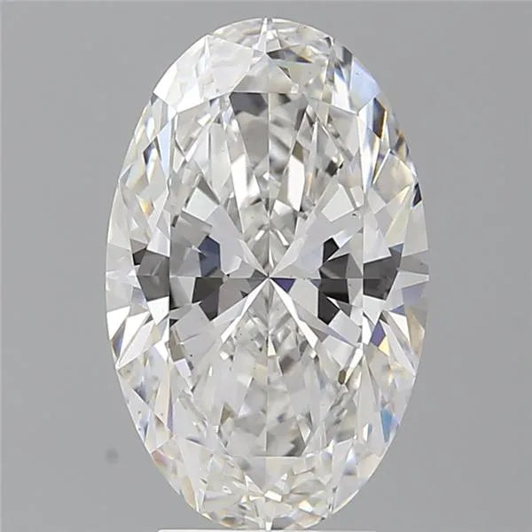 3.96ct Oval Lab Grown Diamond (Colour F, Clarity VS1, IGI Certified)