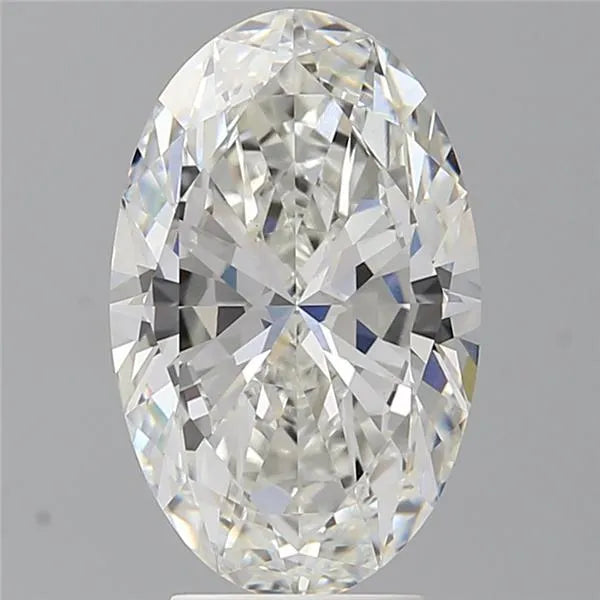 3.96ct Oval Lab Grown Diamond (Colour F, Clarity VVS2, IGI Certified)