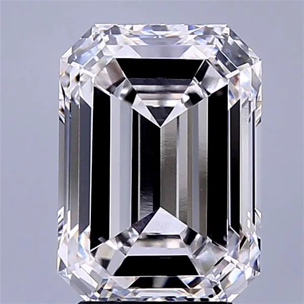 3.97ct Emerald Lab Grown Diamond (Colour D, Clarity VVS1, IGI Certified)