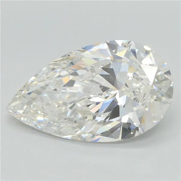 3.97ct Pear Lab Grown Diamond (Colour F, Clarity VVS2, IGI Certified)