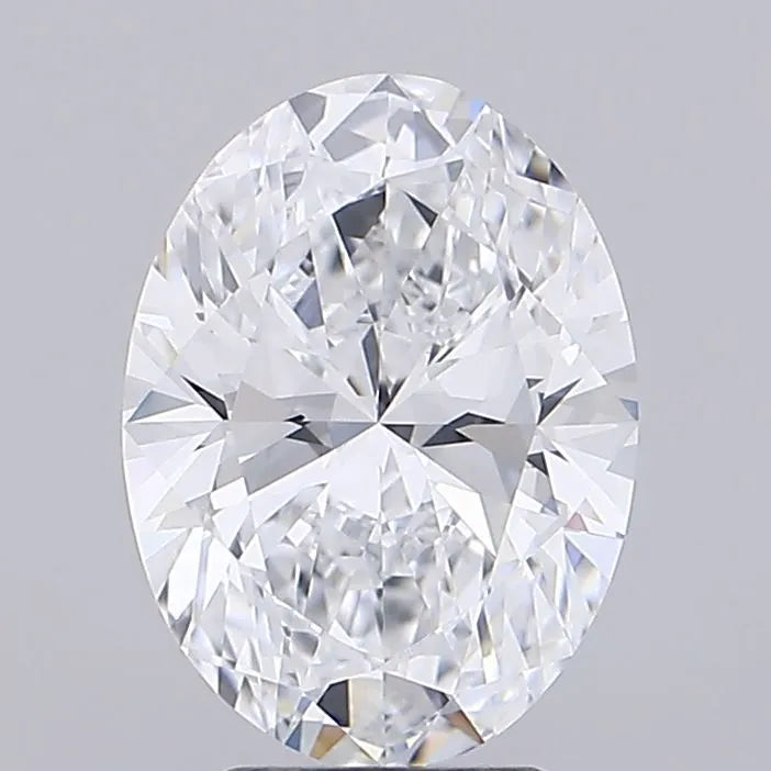 3.98ct Oval Lab Grown Diamond (Colour D, Clarity IF, IGI Certified)
