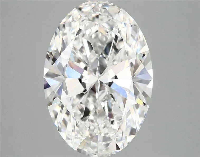 3.98ct Oval Lab Grown Diamond (Colour E, Clarity VVS2, IGI Certified)