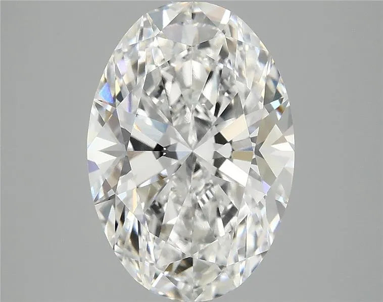 3.98ct Oval Lab Grown Diamond (Colour F, Clarity VVS1, IGI Certified)