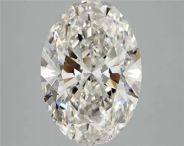 3.98ct Oval Lab Grown Diamond (Colour G, Clarity VVS2, IGI Certified)
