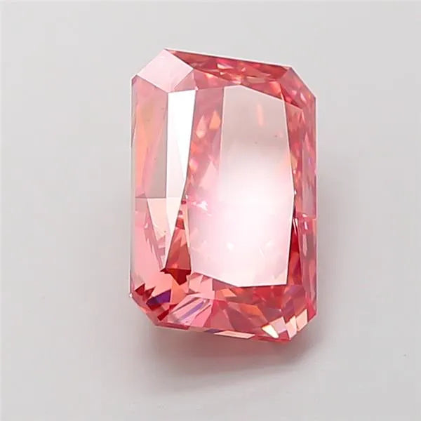 3.98ct Radiant Lab Grown Diamond (Colour Fancy Vivid Pink, Clarity VS2, IGI Certified)