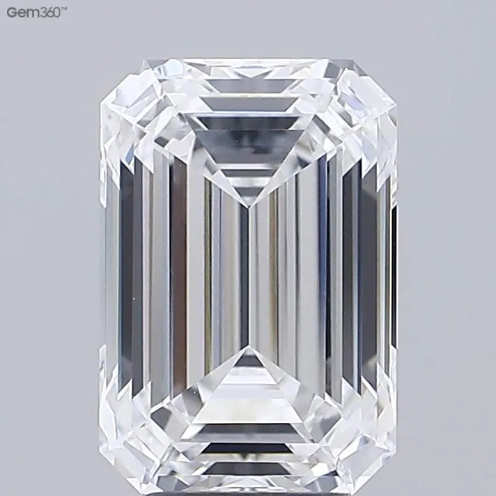 3.99ct Emerald Lab Grown Diamond (Colour E, Clarity VVS2, GIA Certified)