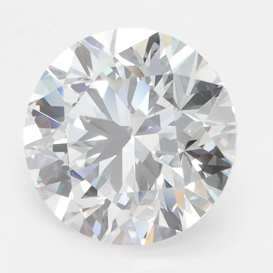 3.99ct Round Lab Grown Diamond (Colour D, Clarity IF, Cut ID, IGI Certified)