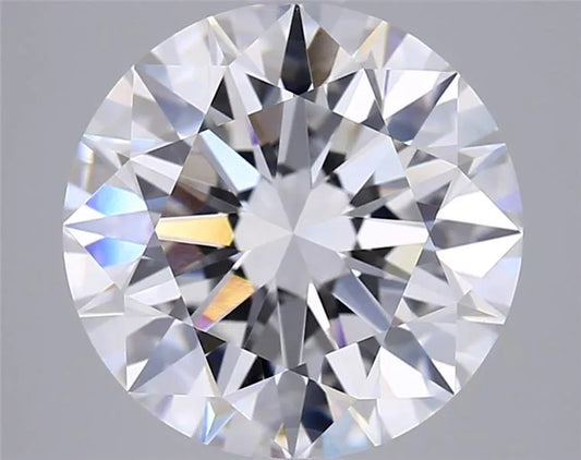 3.99ct Round Lab Grown Diamond (Colour E, Clarity VVS2, Cut ID, IGI Certified)