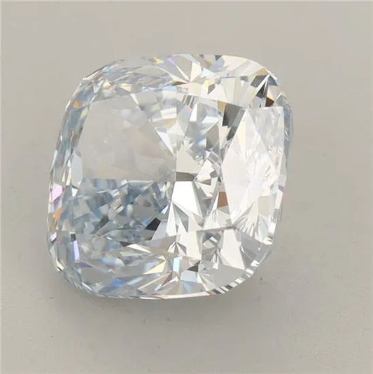 4.20ct Cushion modified Lab Grown Diamond (Colour Fancy Blue, Clarity VS1, IGI Certified)