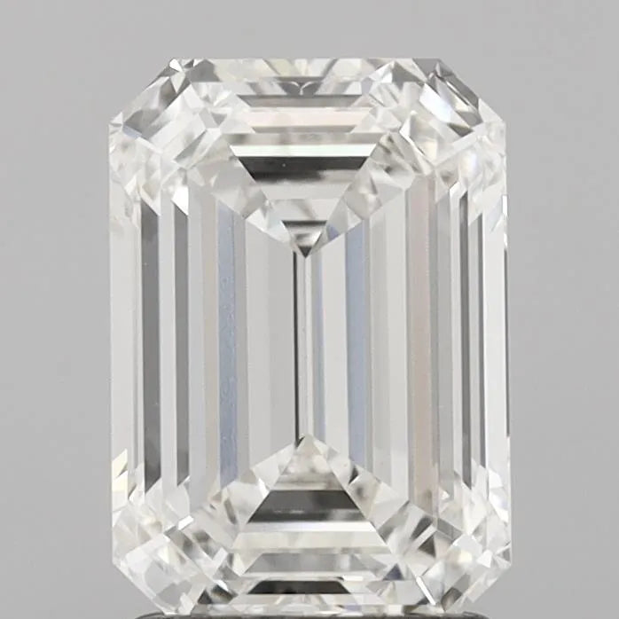 2.03ct Emerald Lab Grown Diamond (Colour F, Clarity VVS2, IGI Certified)