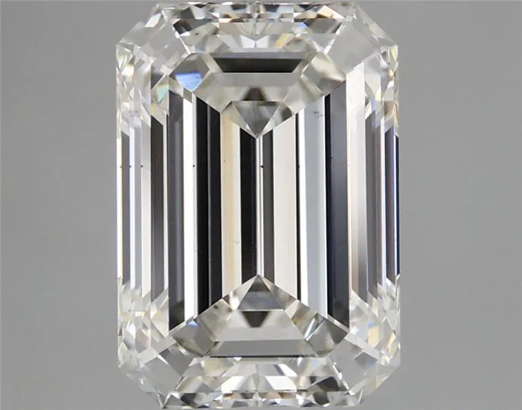 3.00ct Emerald Lab Grown Diamond (Colour G, Clarity VS1, IGI Certified)