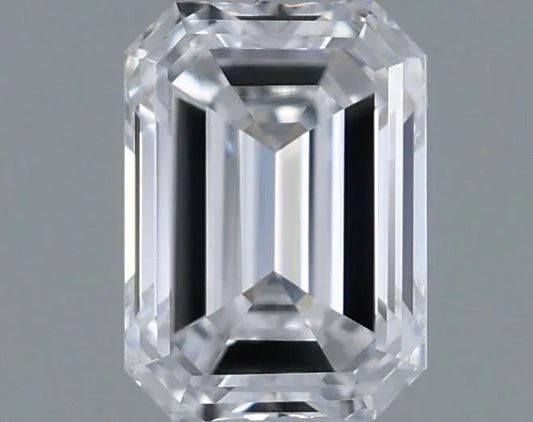 0.30ct Emerald Lab Grown Diamond (Colour D, Clarity VVS1, IGI Certified)