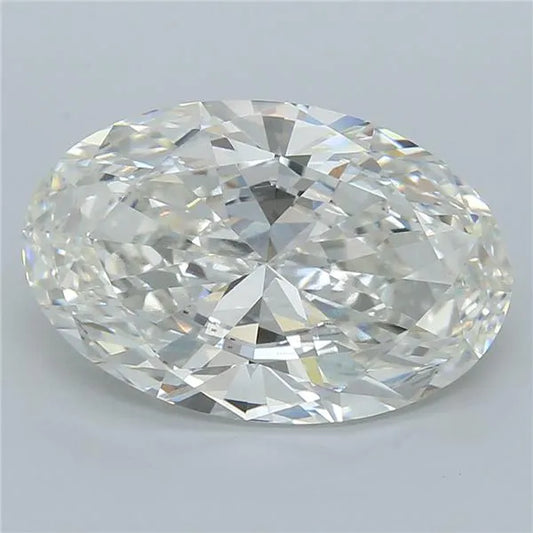 8.03ct Oval Lab Grown Diamond (Colour G, Clarity VVS2, IGI Certified)