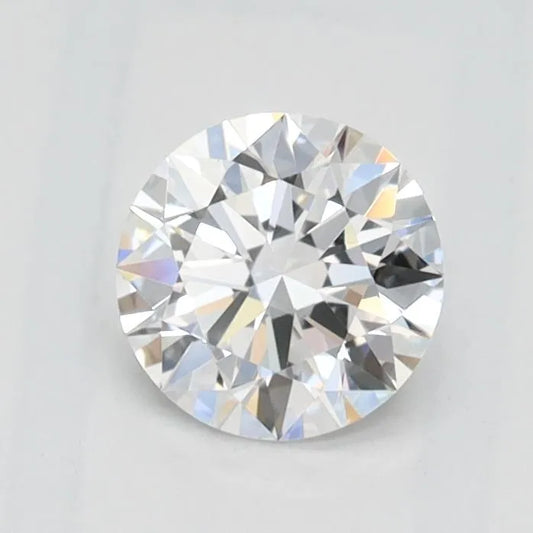 0.50ct Round Lab Grown Diamond (Colour D, Clarity IF, Cut ID, IGI Certified)