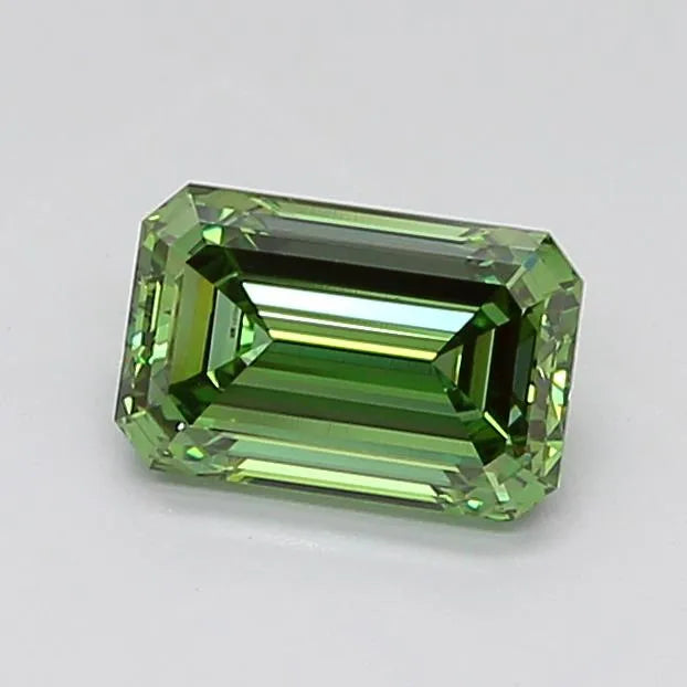 2.03ct Emerald Lab Grown Diamond (Colour Fancy Vivid Green, Clarity VS1, IGI Certified)