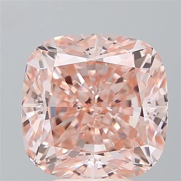 4.00ct Cushion modified Lab Grown Diamond (Colour Fancy Intense Pink, Clarity VS1, IGI Certified)