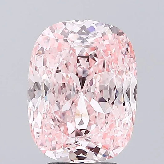 4.00ct Cushion modified Lab Grown Diamond (Colour Fancy Vivid Pink, Clarity VS1, IGI Certified)