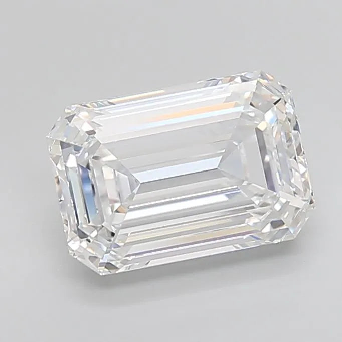 4.00ct Emerald Lab Grown Diamond (Colour D, Clarity IF, Cut EX, IGI Certified)