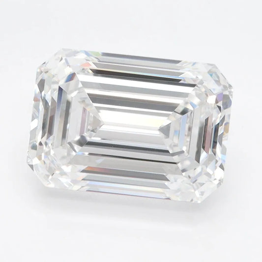 4.00ct Emerald Lab Grown Diamond (Colour D, Clarity VVS1, GIA Certified)