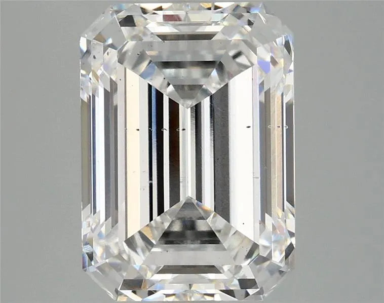 4.00ct Emerald Lab Grown Diamond (Colour E, Clarity SI1, IGI Certified)
