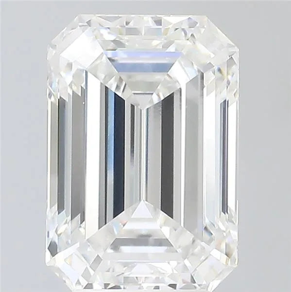 4.00ct Emerald Lab Grown Diamond (Colour E, Clarity VVS1, IGI Certified)
