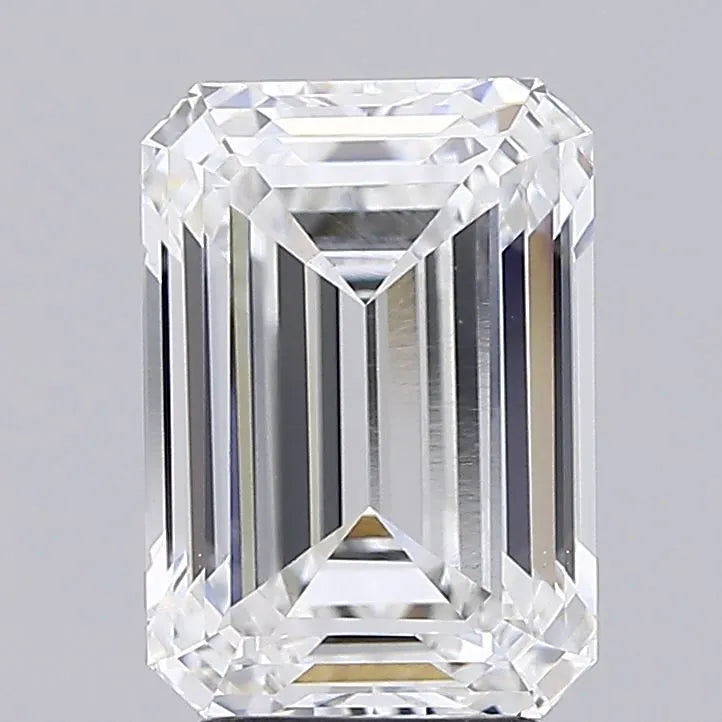 4.00ct Emerald Lab Grown Diamond (Colour E, Clarity VVS2, IGI Certified)