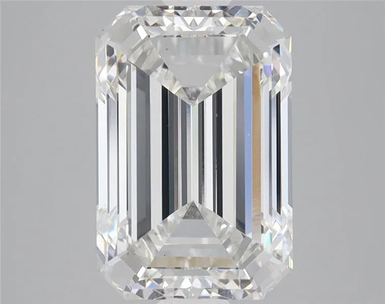 4.00ct Emerald Lab Grown Diamond (Colour F, Clarity VS1, IGI Certified)