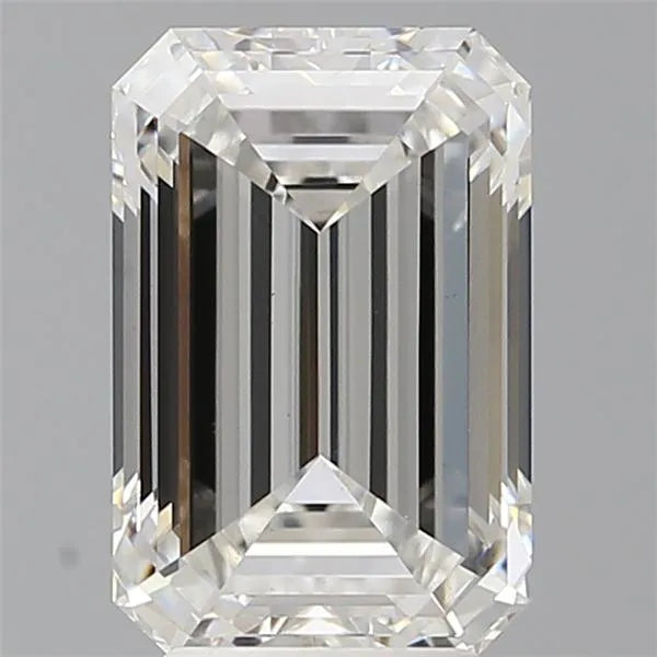 4.00ct Emerald Lab Grown Diamond (Colour F, Clarity VS1, IGI Certified)
