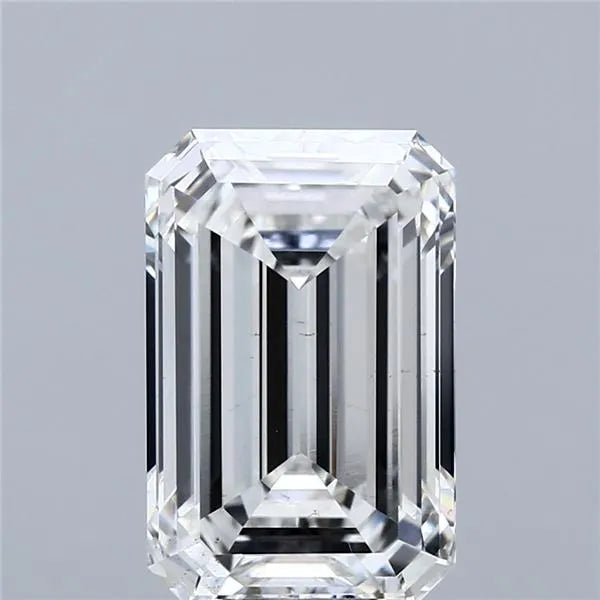 4.00ct Emerald Lab Grown Diamond (Colour F, Clarity VS2, IGI Certified)