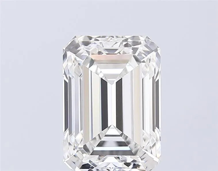 4.00ct Emerald Lab Grown Diamond (Colour F, Clarity VVS2, IGI Certified)