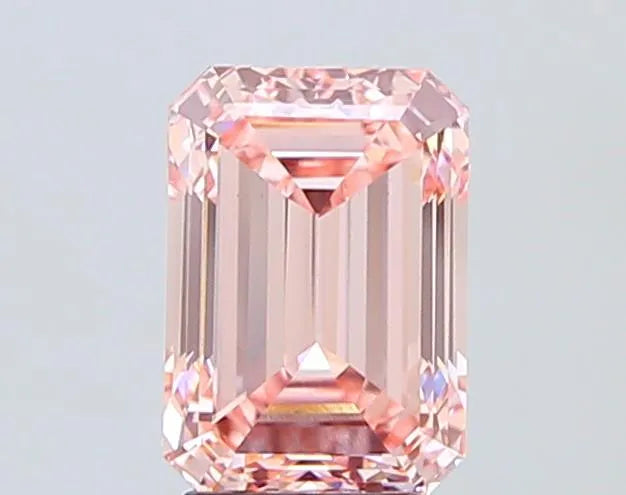 4.00ct Emerald Lab Grown Diamond (Colour Fancy Intense Pink, Clarity VS1, IGI Certified)