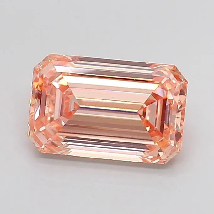 4.00ct Emerald Lab Grown Diamond (Colour Fancy Intense Pink, Clarity VS1, IGI Certified)