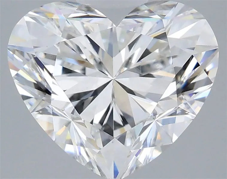 4.00ct Heart Lab Grown Diamond (Colour E, Clarity VVS2, IGI Certified)