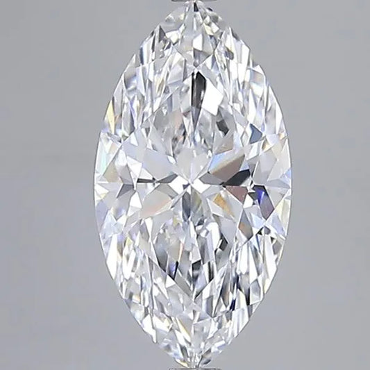 4.00ct Marquise Lab Grown Diamond (Colour D, Clarity VVS2, IGI Certified)